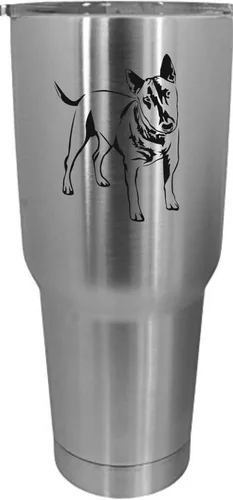 Vista 181 de Cairn Terrier - Vaso grabado con temática de perro, 30 onzas