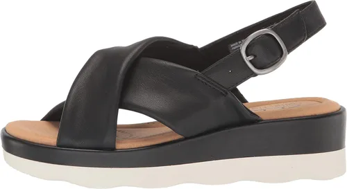 Vista 8 de Clarks Clara Cove Sandalia de cuña para mujer