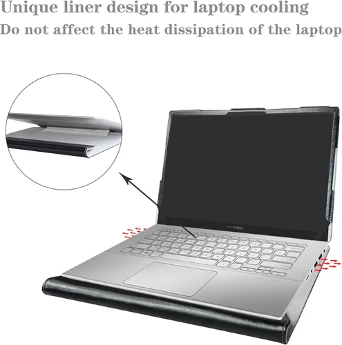 Vista 4 de Funda protectora para Dell Latitude 3540/Latitude 3530/Latitude 3520/Latitude 5520 y MSI Modern 15 B12M de 15.6