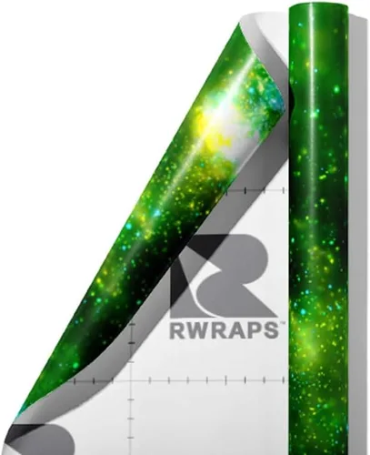 Vista 4 de Rwraps Space Alien Plasma - Rollo de película de vinilo brillante para automóvil, 59 pulgadas x 1 pie