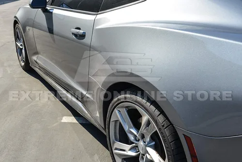 Vista 5 de Repuesto para modelos Chevrolet Camaro LT LS RS SS 2019 Kit combinado de imprimación de plástico ABS estilo ZL1, faldas laterales divisoras