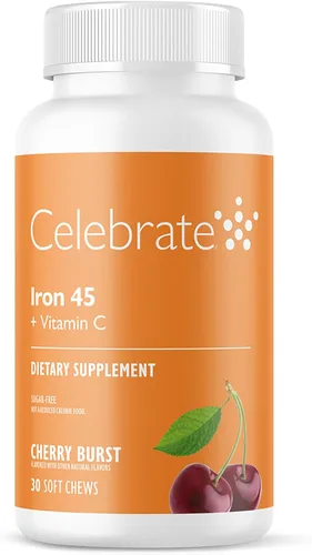 Vista 8 de Suplemento de hierro con vitamina C, 18 mg de hierro, 36 mg de vitamina C, vitaminas bariátricas para pacientes con WLS, cirugía de manga vertical