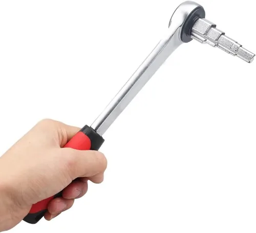 Vista 2 de Llave de paso Válvulas de accionamiento de 1/2 pulgada Llave de radiador Llave de extracción de bombeo de válvula de fontanería