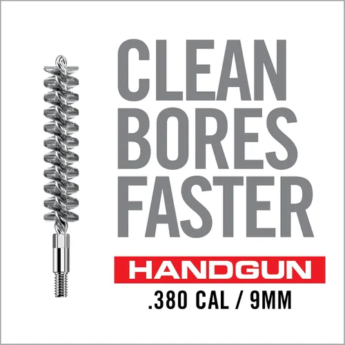 Vista 14 de Real Avid Bore-Max - Cepillo para pistola de bronce para limpieza rápida de armas, cepillo de barril niquelado