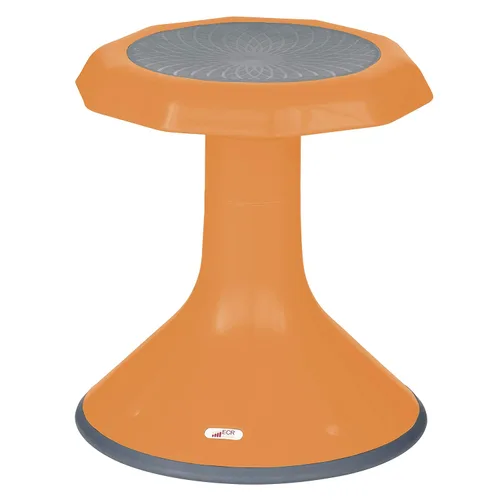 Vista 13 de ECR4Kids ACE Active Core Engagement Taburete Tambaleante, Altura del Asiento de 15 Pulgadas, Asientos Flexibles, Negro