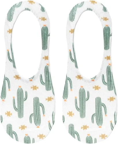 Vista 2 de Living Royal Calcetines de corte bajo Calcetines gráficos, agarre de goma, felpa, diseños vibrantes, calcetines divertidos, unisex