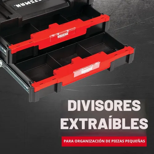 Vista 3 de CRAFTSMAN Caja de herramientas de plástico con cajones, organizador y almacenamiento (CMST17804)