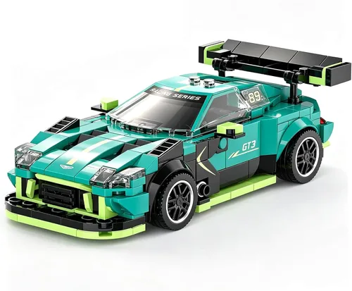 Vista 10 de Set de construcción de autos de carreras estilo fórmula para Ib1077