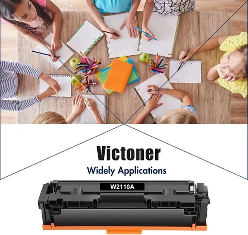 Vista 8 de Juego de 4 cartuchos de tóner 206A 206X M283fdw Reemplazo para HP 206A 206X para HP Color Laserjet Pro MFP M283fdw M283cdw M255dw M283 M255