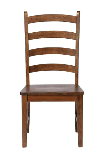 Vista 4 de Sunset Trading Simply Brook - Silla de comedor, color marrón amish