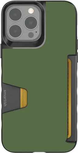 Vista 17 de Smartish - Funda delgada para iPhone 11 Pro Max verde militar - Gripmunk [ligera + protectora] Funda de agarre fino para teléfono celular con cámara
