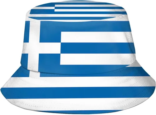 Vista 10 de Sombrero de pescador con bandera de moda, sombrero de pescador, sombreros de pescador con bandera linda para mujeres y hombres