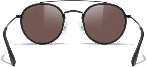 Vista 4 de MERRY'S Gafas de sol polarizadas redondas retro - Gafas de sol unisex de doble puente