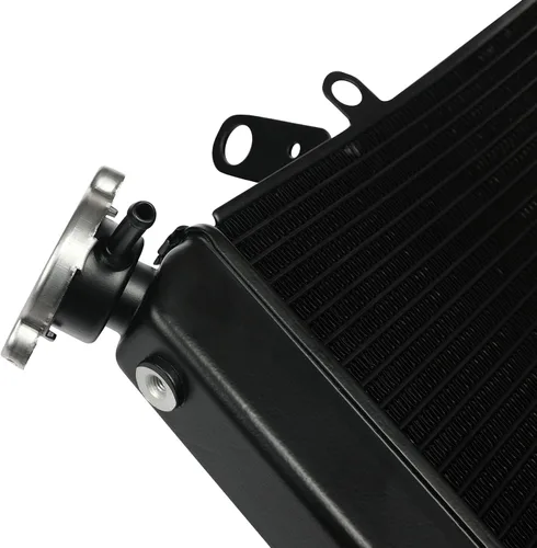Vista 2 de TCMT Radiador de enfriamiento de aluminio del motor apto para YAMAHA YZF-R6 YZFR6 2006-2024 Reemplazar para 13S-12461-00-00/BN6-12461-00-00