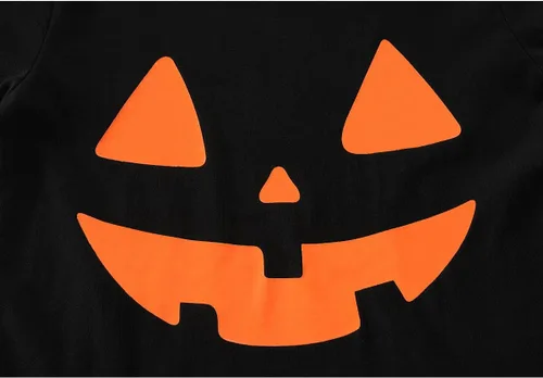 Vista 5 de CM-Kid Camisa de Halloween para niños pequeños y niñas, diseño de calabaza, esqueleto, dinosaurio, camiseta de manga corta para niños, camisetas