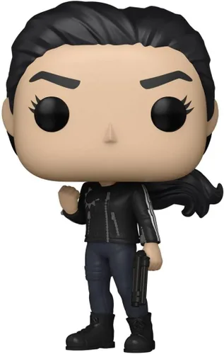Vista 6 de POP Marvel: Hawkeye - Echo (Maya Lopez) figura de vinilo de Funko (paquete con funda protectora de caja compatible)