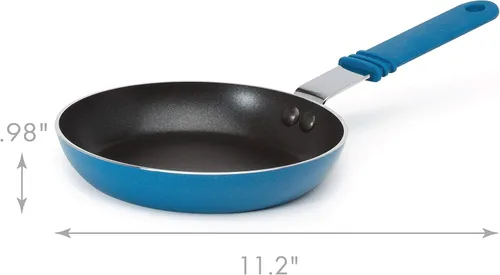 Vista 4 de Ecolution Kitchen Extras - Sartén (5-1/2 pulgadas), color azul