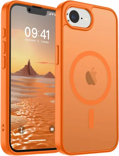 Vista 311 de SUPFINE Funda magnética para iPhone SE 2022 (3ª)/2020 (2ª), iPhone 8 (compatible con MagSafe) (protección contra caídas de grado militar), funda
