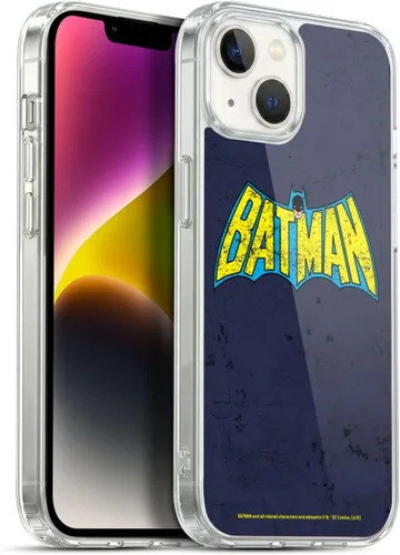 Vista 392 de Head Case Designs Funda de gel con licencia oficial de Batman DC Comics Bat Signal Logos [protección de grado militar] compatible con Apple iPhone 7