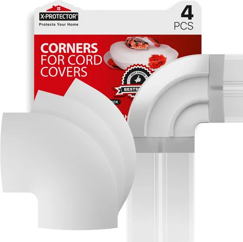Vista 8 de Cubierta para Cables de Piso por X-Protector – Protector de Cables Sobre el Piso de 5' – Protector de Cables de Alimentación Autoadhesivo
