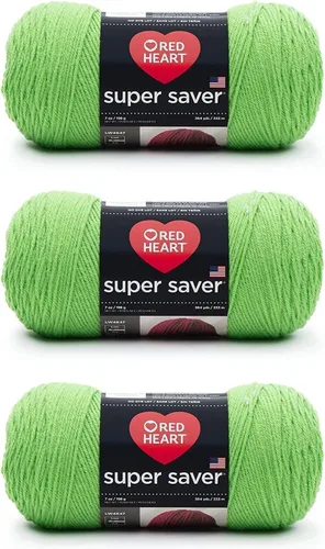 Vista 151 de Red Heart Hilo Super Saver, paquete de 3, Monet 3