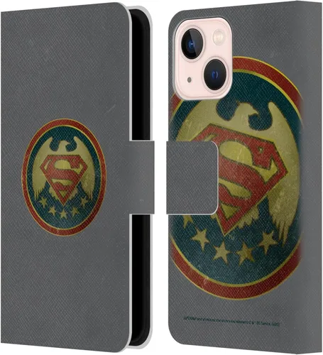 Vista 19 de Head Case Designs Funda de piel con licencia oficial de Superman DC Comics con logotipos negros y rojos compatible con Apple iPhone 11