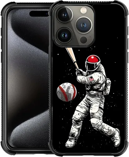 Vista 973 de Funda compatible con iPhone 15, diseño de elefantes africanos, diseño increíble a prueba de golpes, antiarañazos, carcasa trasera de policarbonato