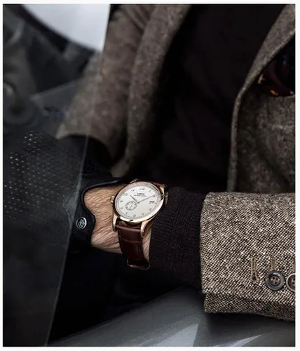 Vista 21 de LOBINNI Reloj mecánico automático impermeable de muñeca masculina vestido masculino moda lujo negocios relojes
