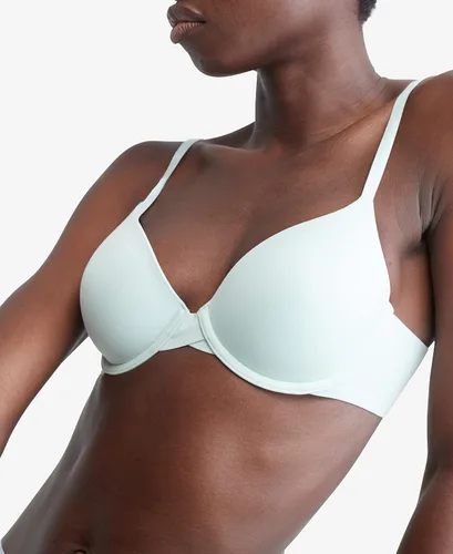 Vista 2 de Calvin Klein Sujetador de camiseta con memoria táctil de ajuste perfecto para mujer