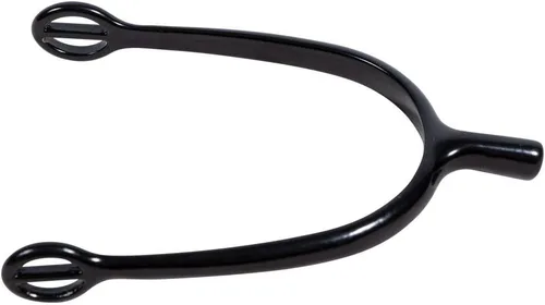 Vista 5 de Schneiders FES Ladies Prince of Wales Black Spurs Accesorio esencial para montar a caballo Acabado con recubrimiento en polvo negro Ideal
