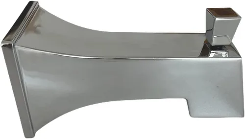 Vista 6 de Boquilla cuadrada de ducha extra larga con desviador de dominadas para tubo de cobre de 1/2 pulgada, oro cepillado