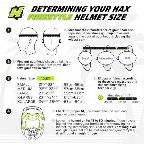 Vista 7 de HAX Havoc Fullface - Casco todoterreno para adultos, ATV Motorcross, moto de nieve, ligero, duradero y certificado por DOT para seguridad