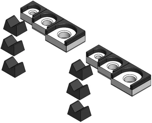 Vista 13 de Kit Organizador de Trinquete MagAttach (1/2", Negro/Negro)