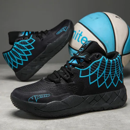 Vista 2 de KEMTAT Men's Basketball Shoes Sports Shoes Couple Running Shoes Dry Comfortable and Breathable