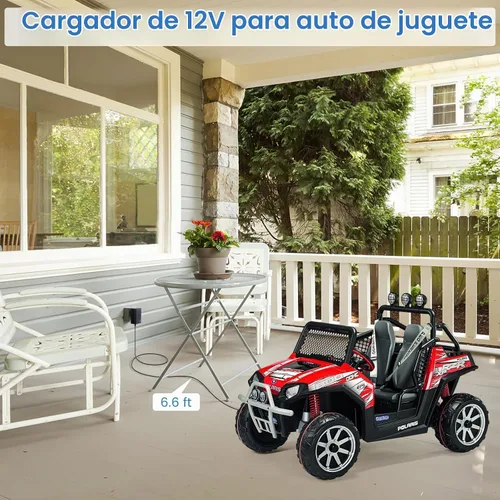 Vista 3 de Cargador de 12V para paseo en los juguetes del coche, cargador de batería