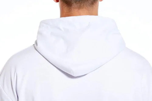Vista 4 de GURUNVANI Sudadera con capucha de color de contraste para hombre Sudaderas con capucha de patchwork
