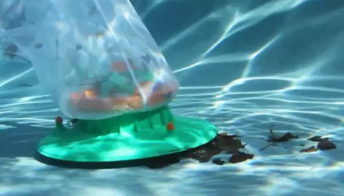 Vista 6 de Aquatix Pro Repuesto de bolsa de malla fina de alta calidad con cable de tracción y bloqueo para aspiradora de hojas de piscina, comedor, atrapador