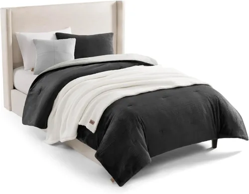 Vista 12 de UGG Remina - Juego de edredón individual, cama de dormitorio en una bolsa Beige