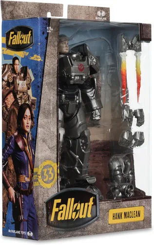 Vista 8 de McFarlane Toys - Figura de acción de lujo Fallout Hank MacLean de 7 pulgadas