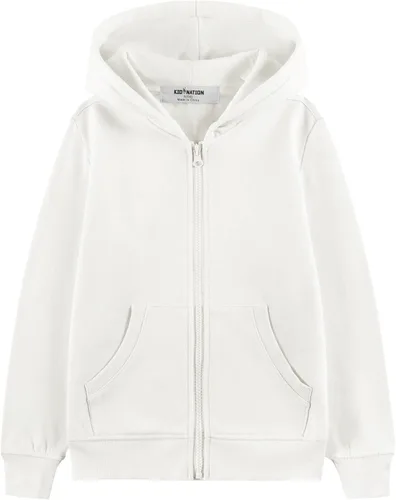 Vista 17 de Kid Nation Sudadera con capucha para niños o niñas de 4 a 12 años Negro