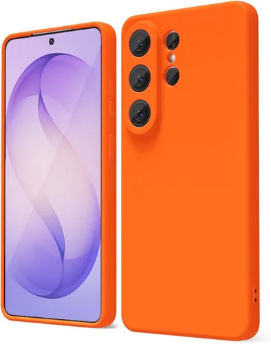 Vista 46 de oakxco Funda para teléfono Samsung Galaxy S8 de silicona líquida, delgada y fina de gel de goma suave TPU cubierta protectora simple llana