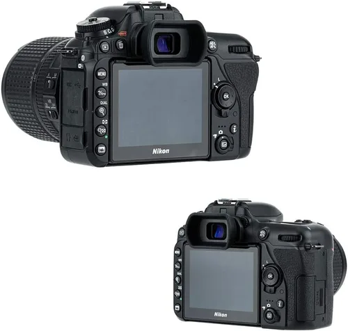 Vista 6 de Sombra ocular suave extendida para Nikon D7500 D7200 D7100 D7000 D5200 D5100 D3500 D3400 D3300 D3200 D3100 D750 D610 D6000 D300 Visor Reemplazar