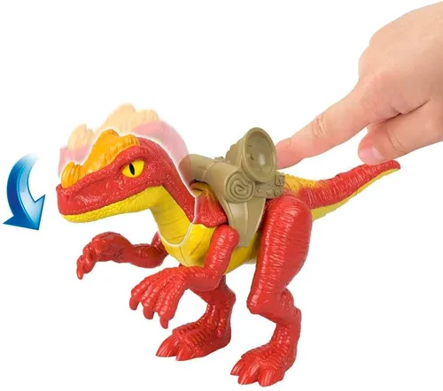 Vista 3 de Imaginext Jurassic World - Juguete de dinosaurio Proceratosaurus para edades de 3 años en adelante