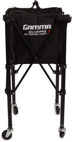 Vista 7 de GAMMA Sports EZ Travel Cart, Tennis & Pickleball Hopper, Padel, Portable Compact Design, Sturdy Lightweight Construction, EZ Bags, 150 or 250