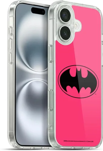 Vista 432 de Head Case Designs Funda de gel con licencia oficial de Batman DC Comics Bat Signal Logos [protección de grado militar] compatible con Apple iPhone 7