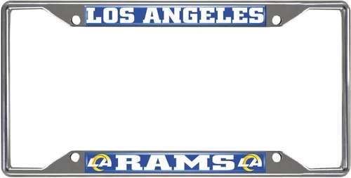 Vista 23 de FANMATS Marco de matrícula NFL unisex para adultos
