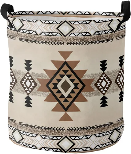 Vista 12 de Cesta de lavandería rosa para Halloween, bolsa plegable con asas fáciles de transportar, pequeña cesta plegable independiente, plegable, Blanco