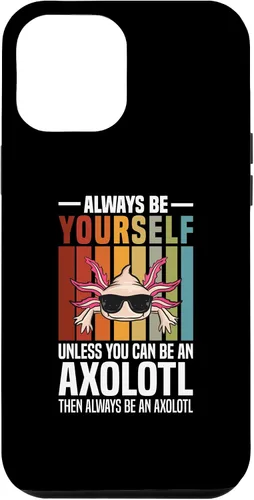 Vista 6 de Funda divertida para iPhone 15 Axolotl