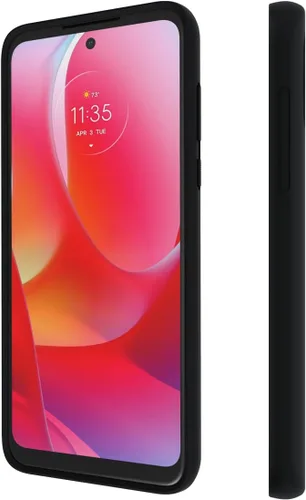 Vista 6 de Motorola Funda protectora para Moto G Power (2022) + protector de pantalla, ajuste preciso, elegante funda con absorción de golpes y protectores