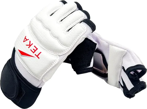 Vista 8 de Teka Taekwondo - Guantes de entrenamiento para boxeo, artes marciales para entrenamiento de boxeo para adultos y niños